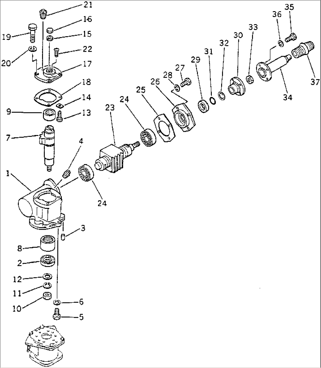 STEERING GEAR (FOR BOOSTER)