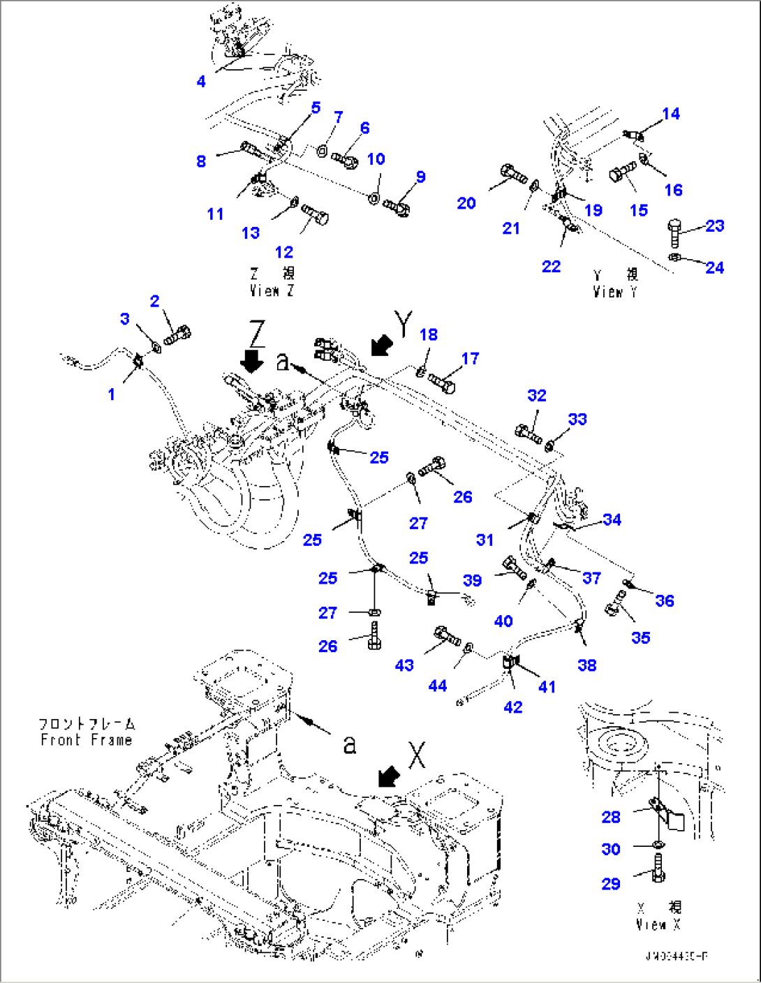 Front Wiring Harness, Mounting (5/5) (#5001-)