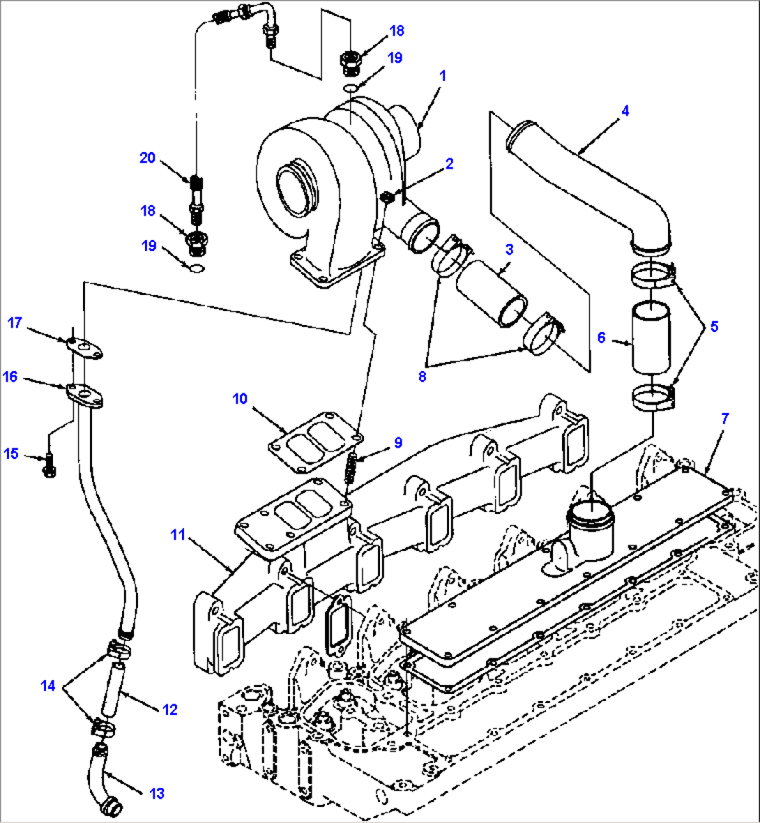 TURBOCHARGER PLUMBING & MOUNTING