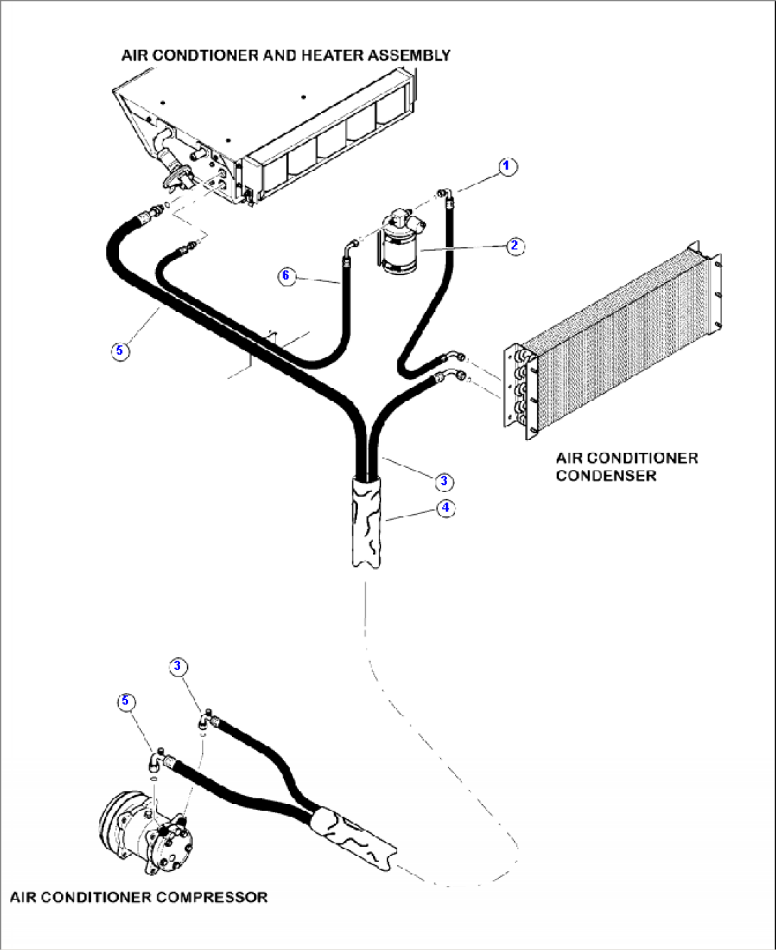 K0710-02A0 AIR CONDITIONER PIPING