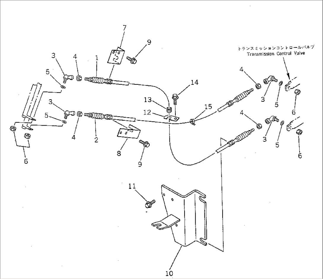 TRANSMISSION CONTROL LINKAGE(#12001-)