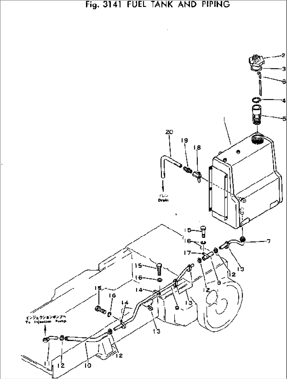 FUEL TANK AND PIPING