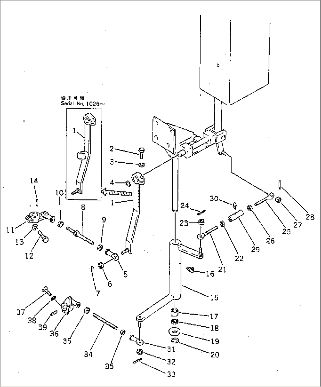 CHANGE LEVER AND LINKAGE (2/2)