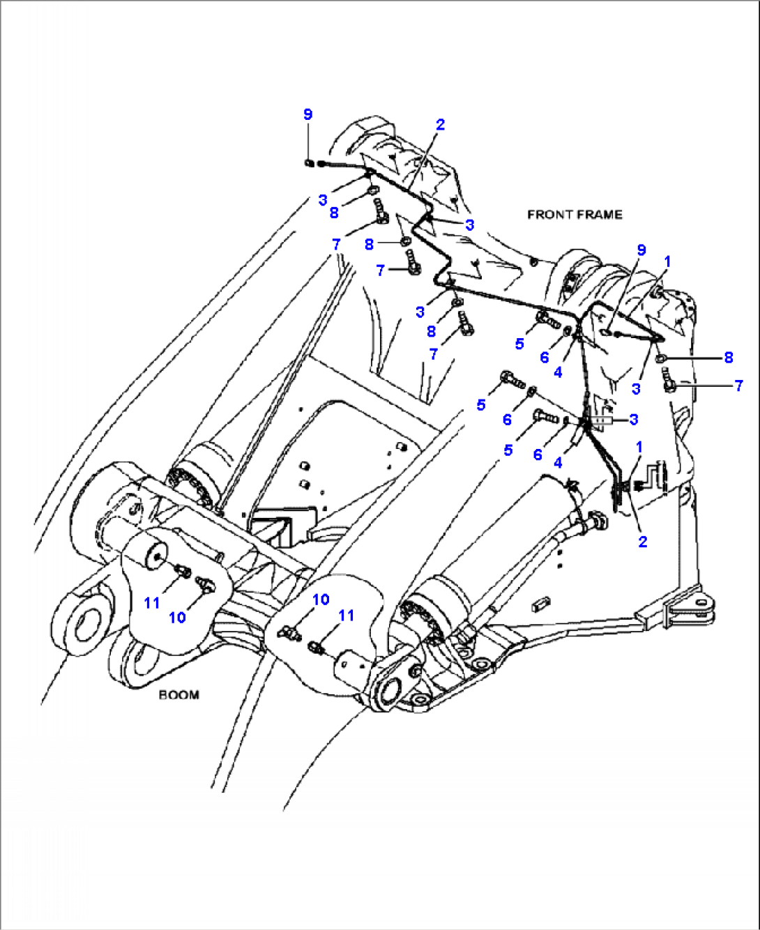 J4710-05A0 REMOTE GREASE BOOM