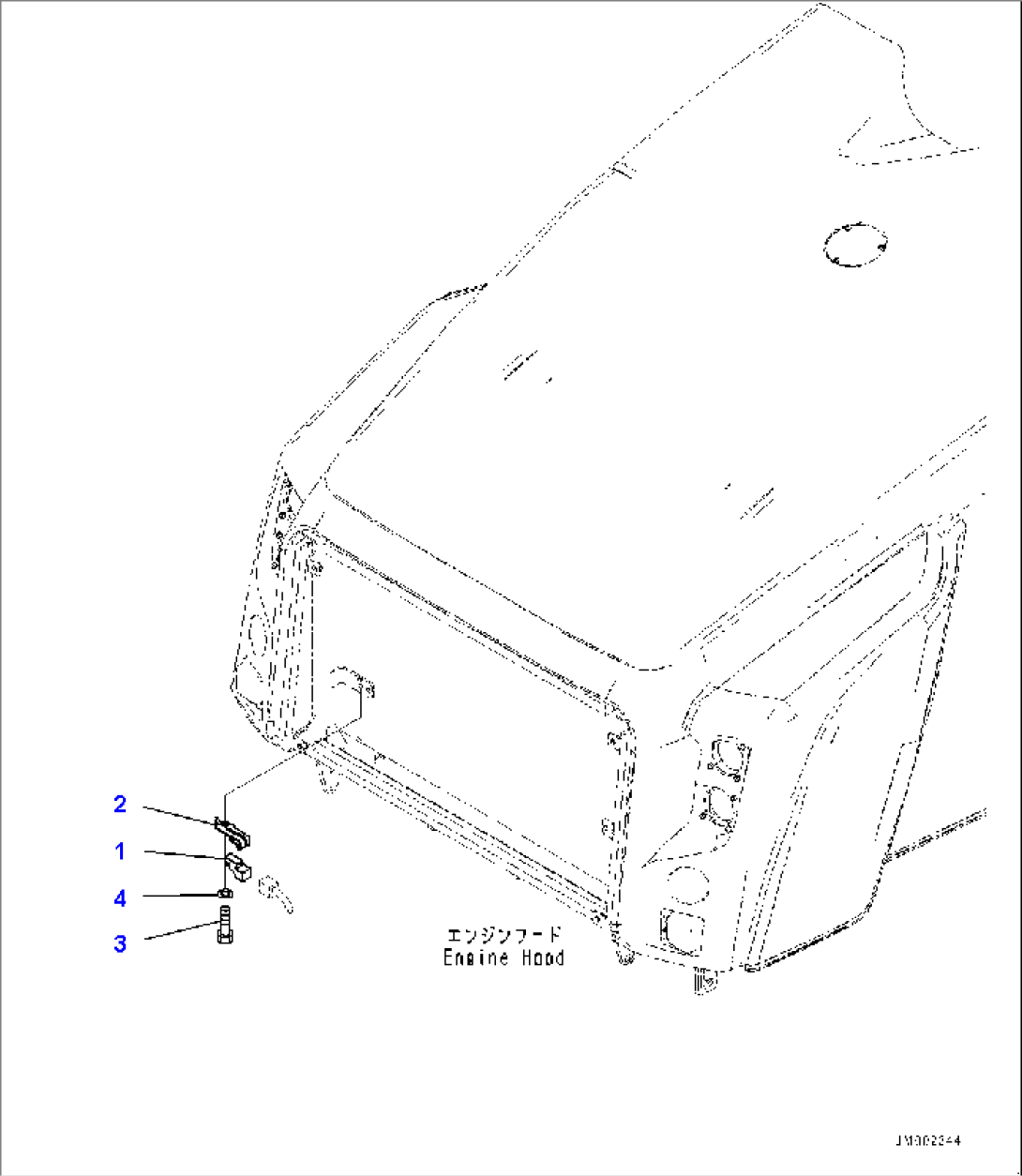 Air Conditioner Related Parts, Outside Temperature Sensor (#10001-)