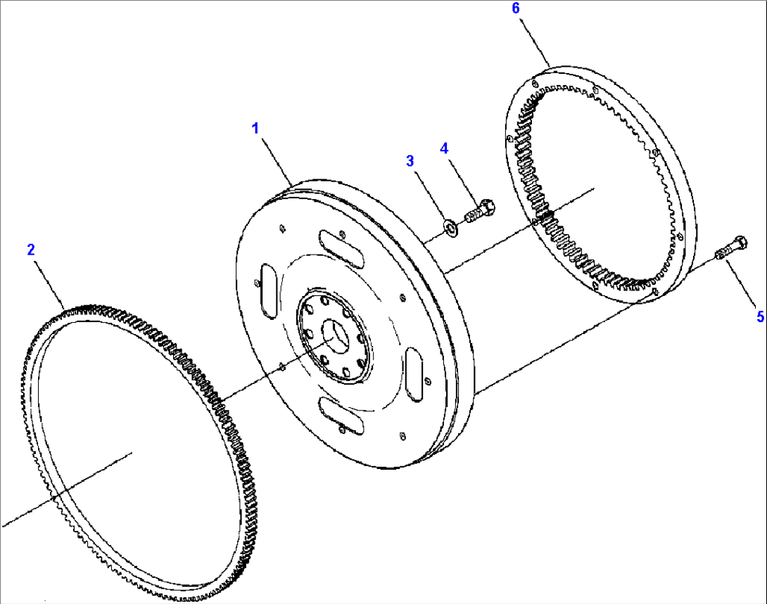 FIG. A2118-A3A4 FLYWHEEL