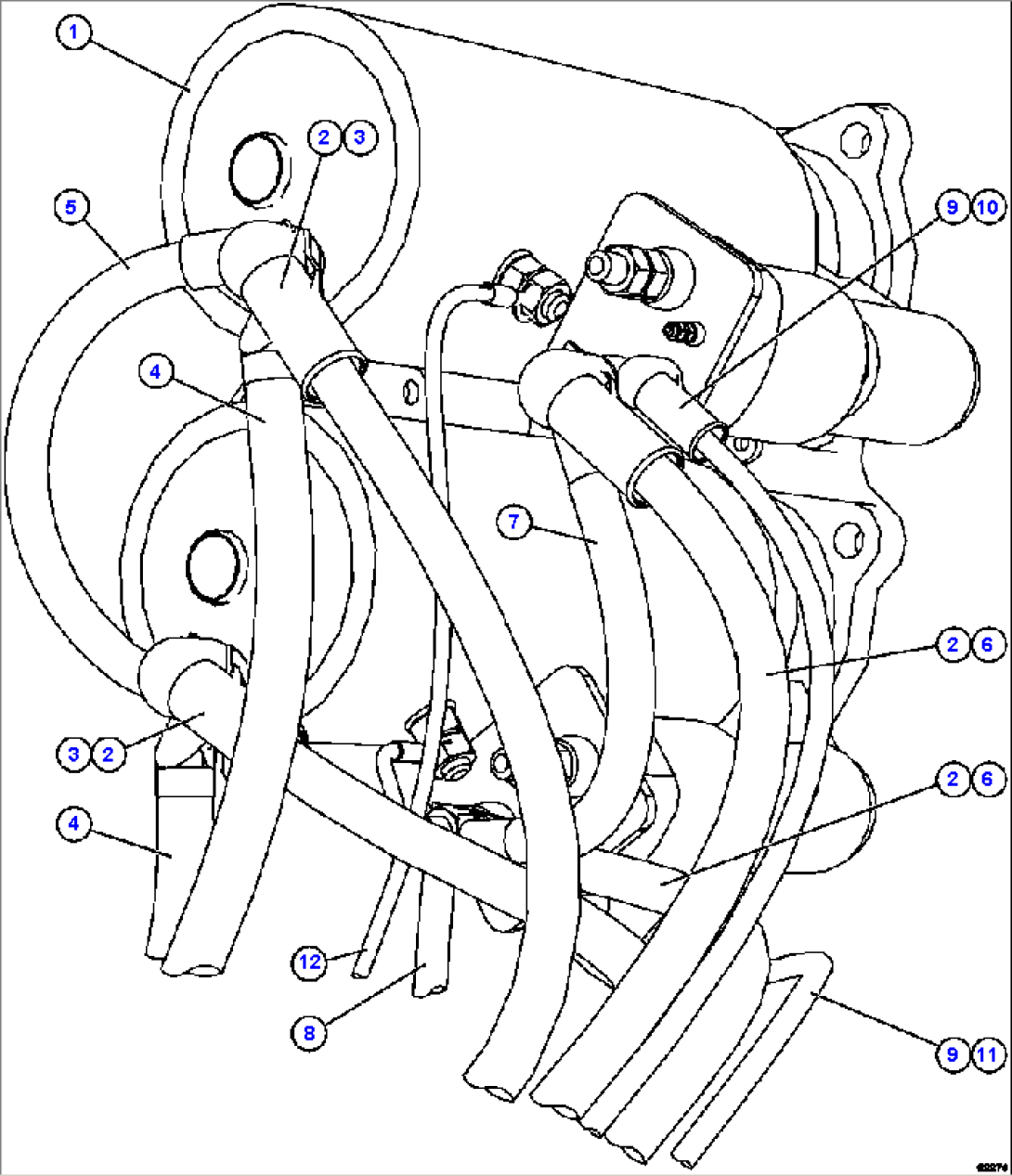 STARTING SYSTEM WIRING 1/4