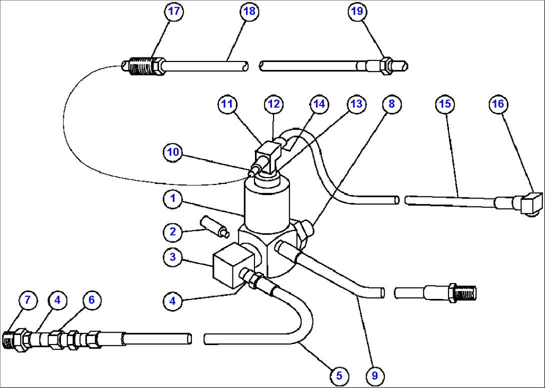 LUBE PUMP/VENT ASSEMBLY (XA2165)