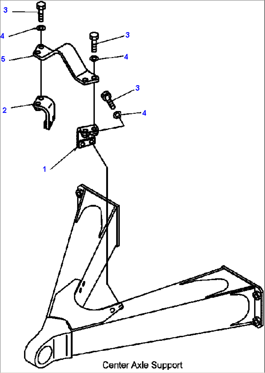 FIG. M3840-01A0 REAR DRIVE SHAFT GUARD
