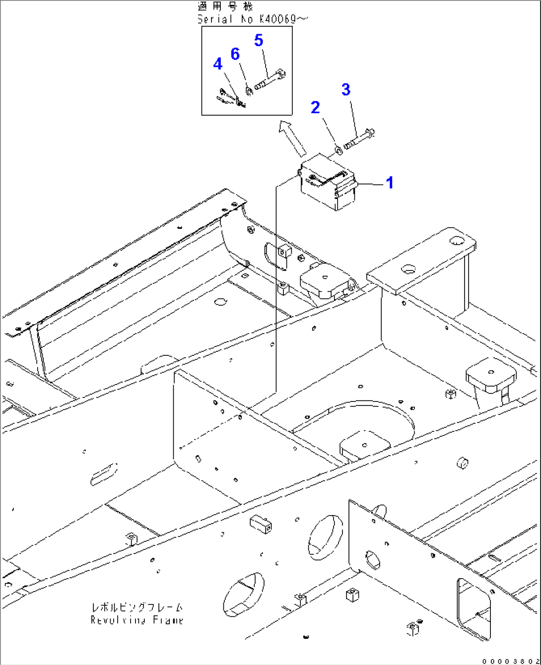 TRAVEL REVERSE ALARM (KA SPEC.)