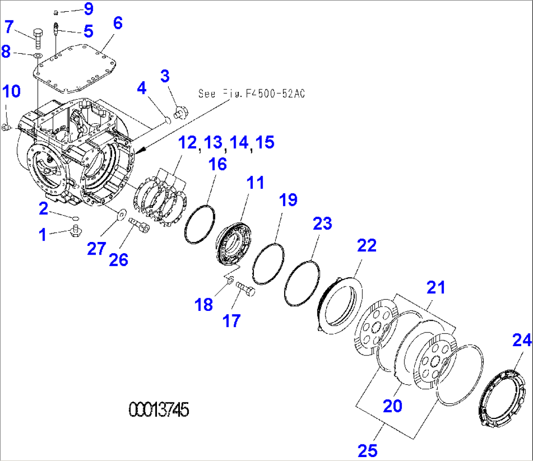 REAR AXLE (COVER AND BRAKE - STD AND ASD)
