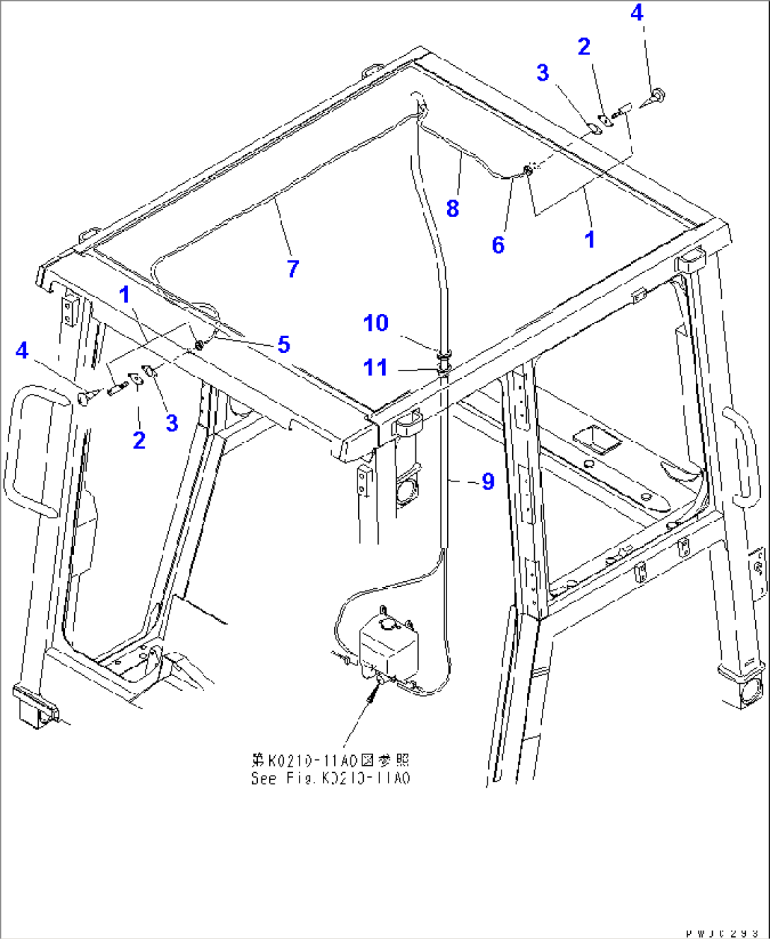 ROPS CAB (NOZZLE)