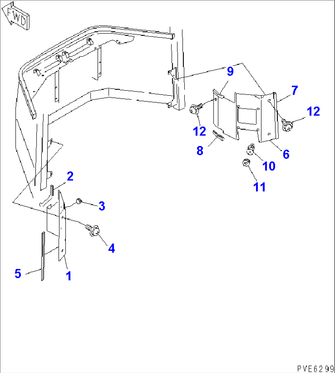ROPS CAB (COVER)