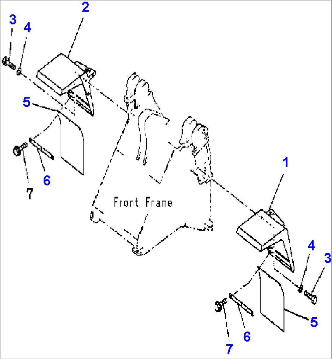 FIG. M4200-01A0 FRONT FENDERS