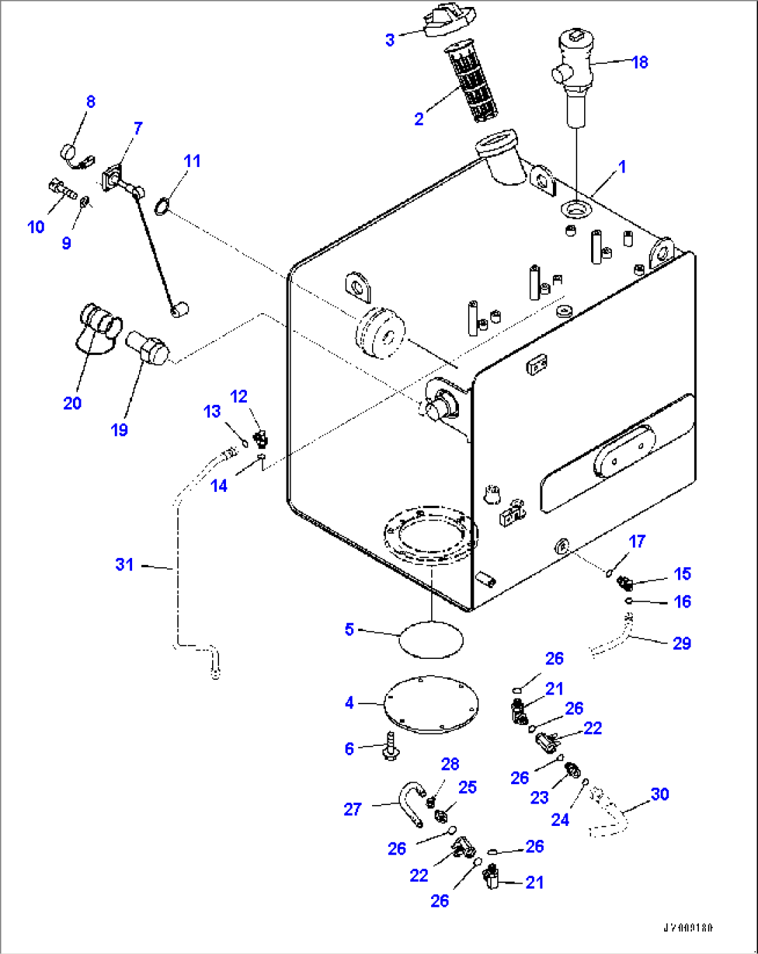 Fuel Tank (#50001-)