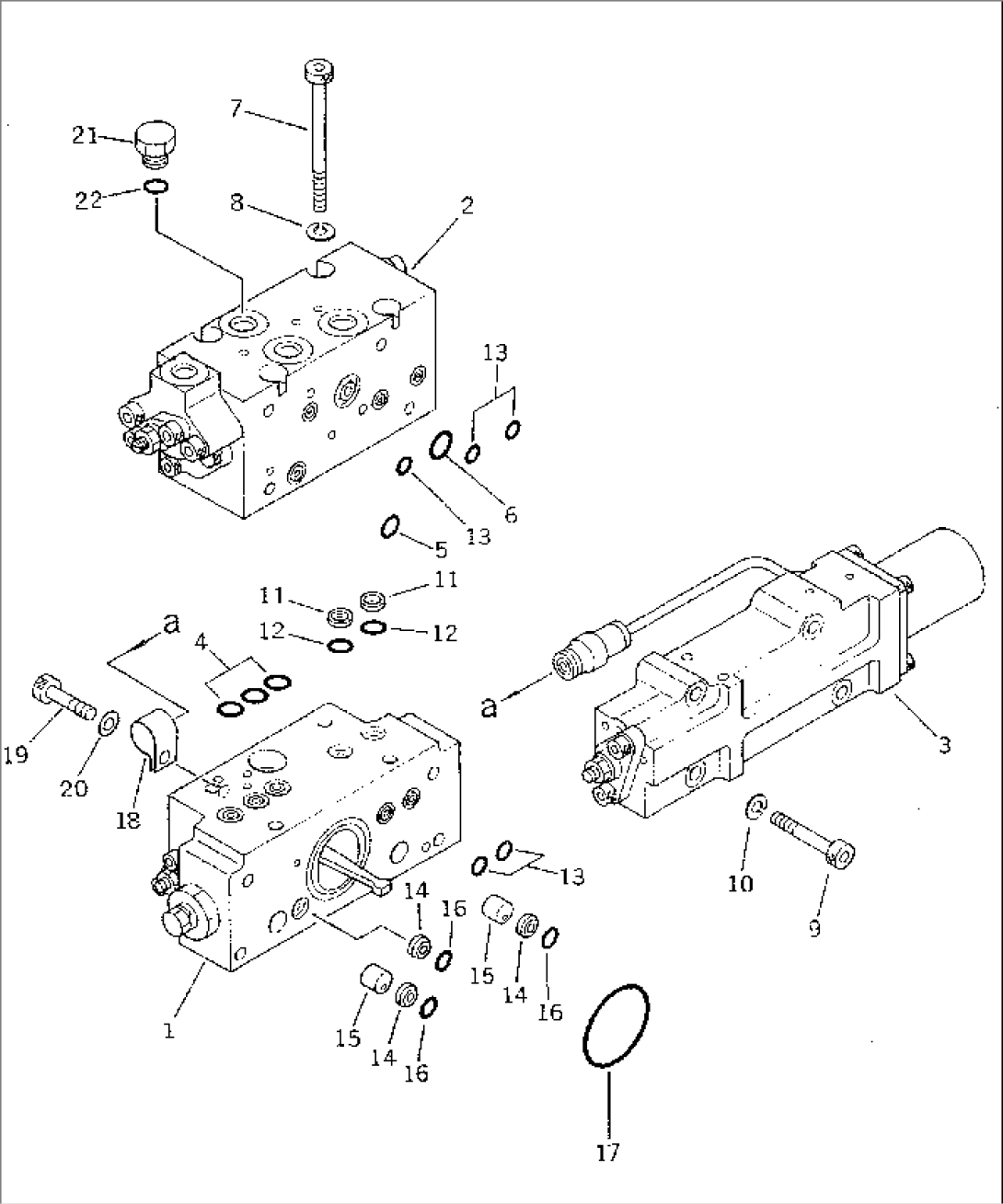 SERVO VALVE¤ FRONT (1/2) (WITH OLSS)