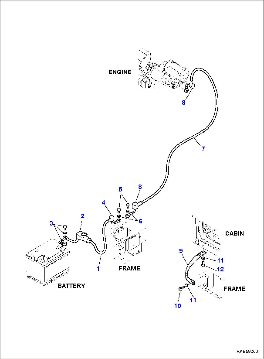 ELECTRICAL SYSTEM (BATTERY LINE) (3/3)