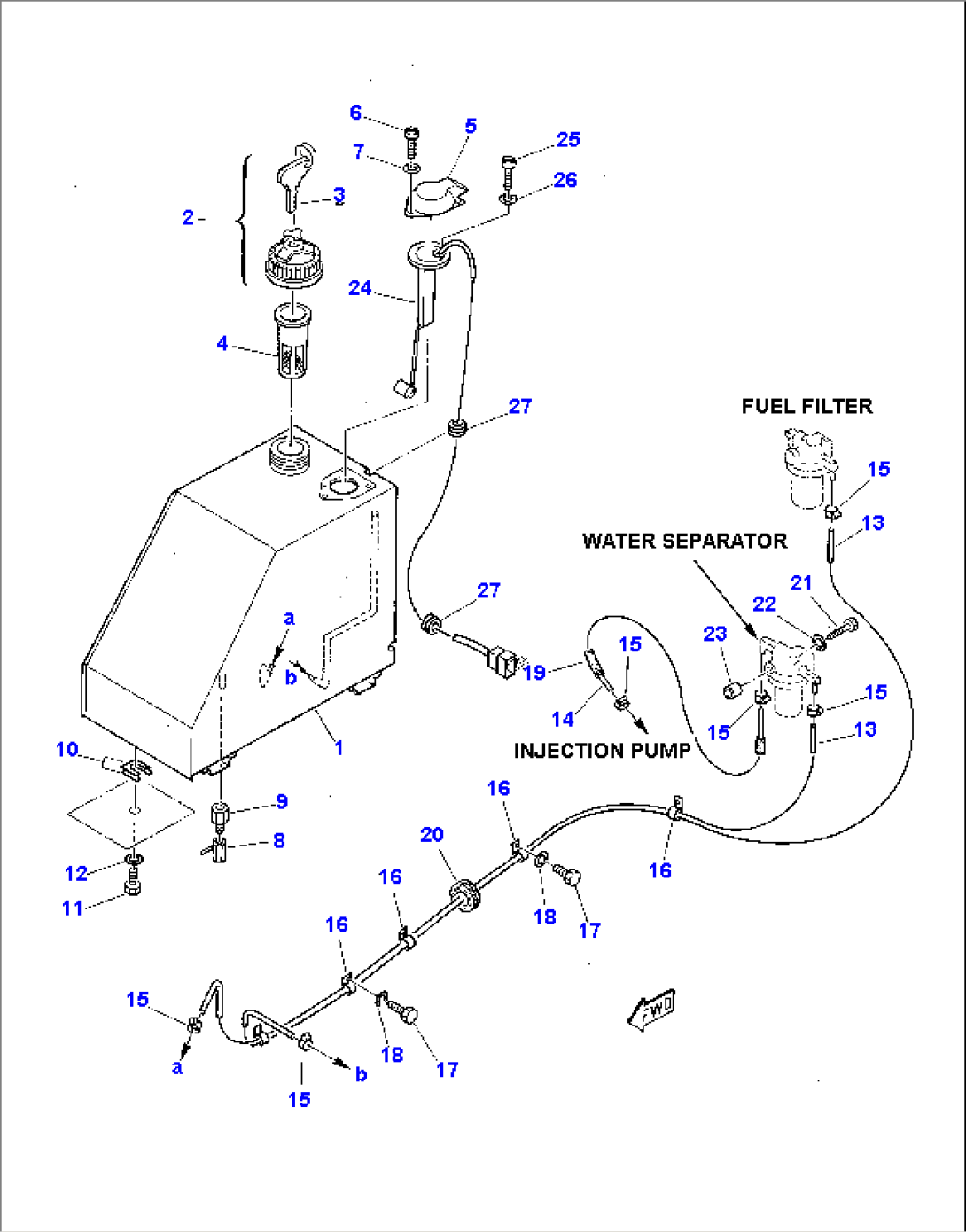 FUEL PIPING