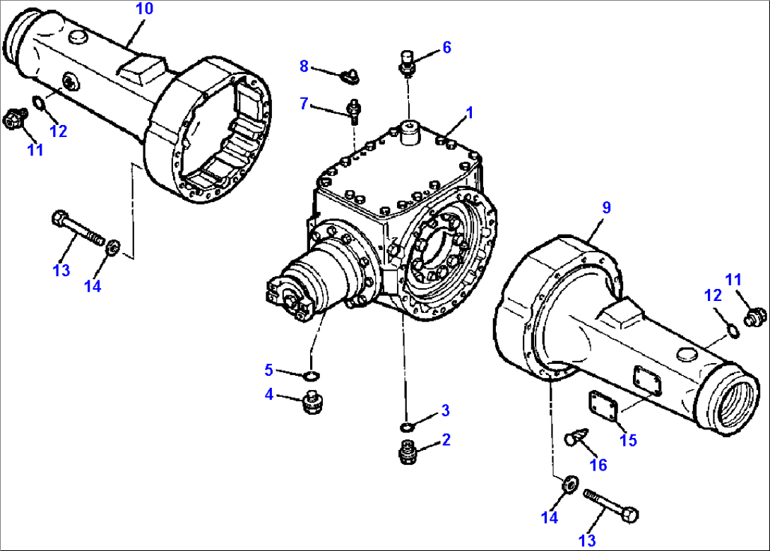 REAR AXLE HOUSING