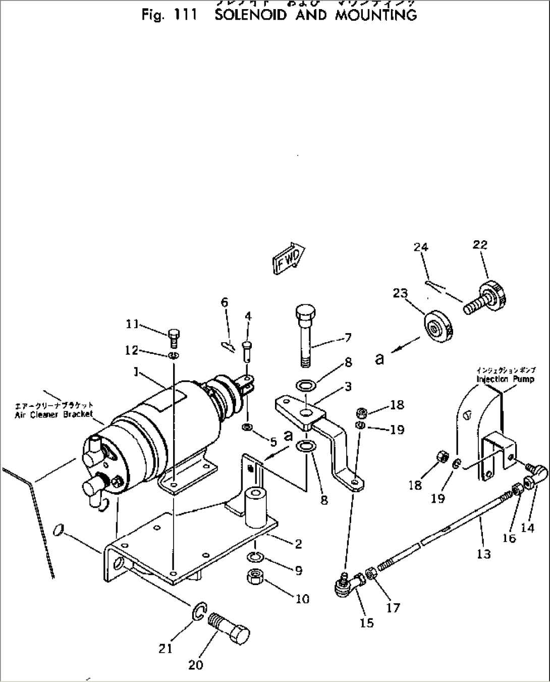 SOLENOID AND MOUNTING