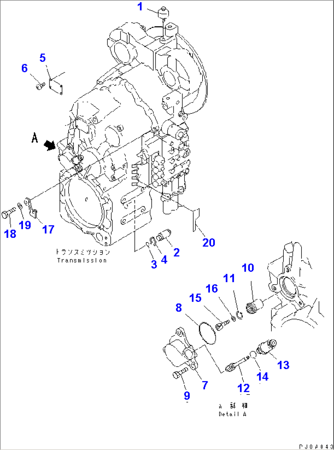 TRANSMISSION (ACCESSORY)(#54001-54103)