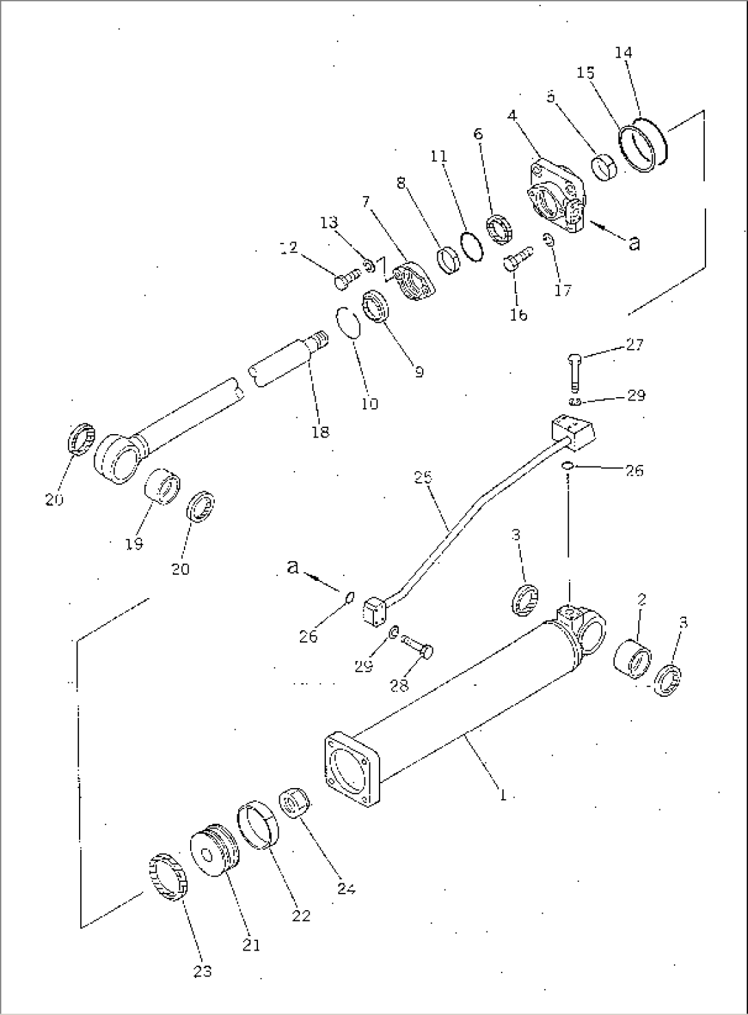 LIFT CYLINDER(#2112-)