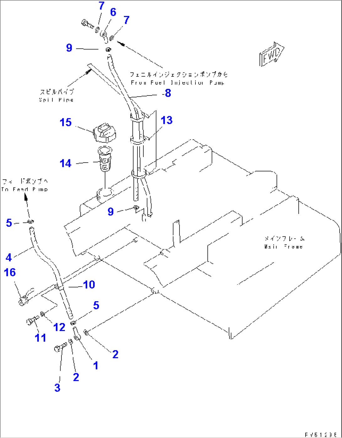 FUEL PIPING(#11501-11517)