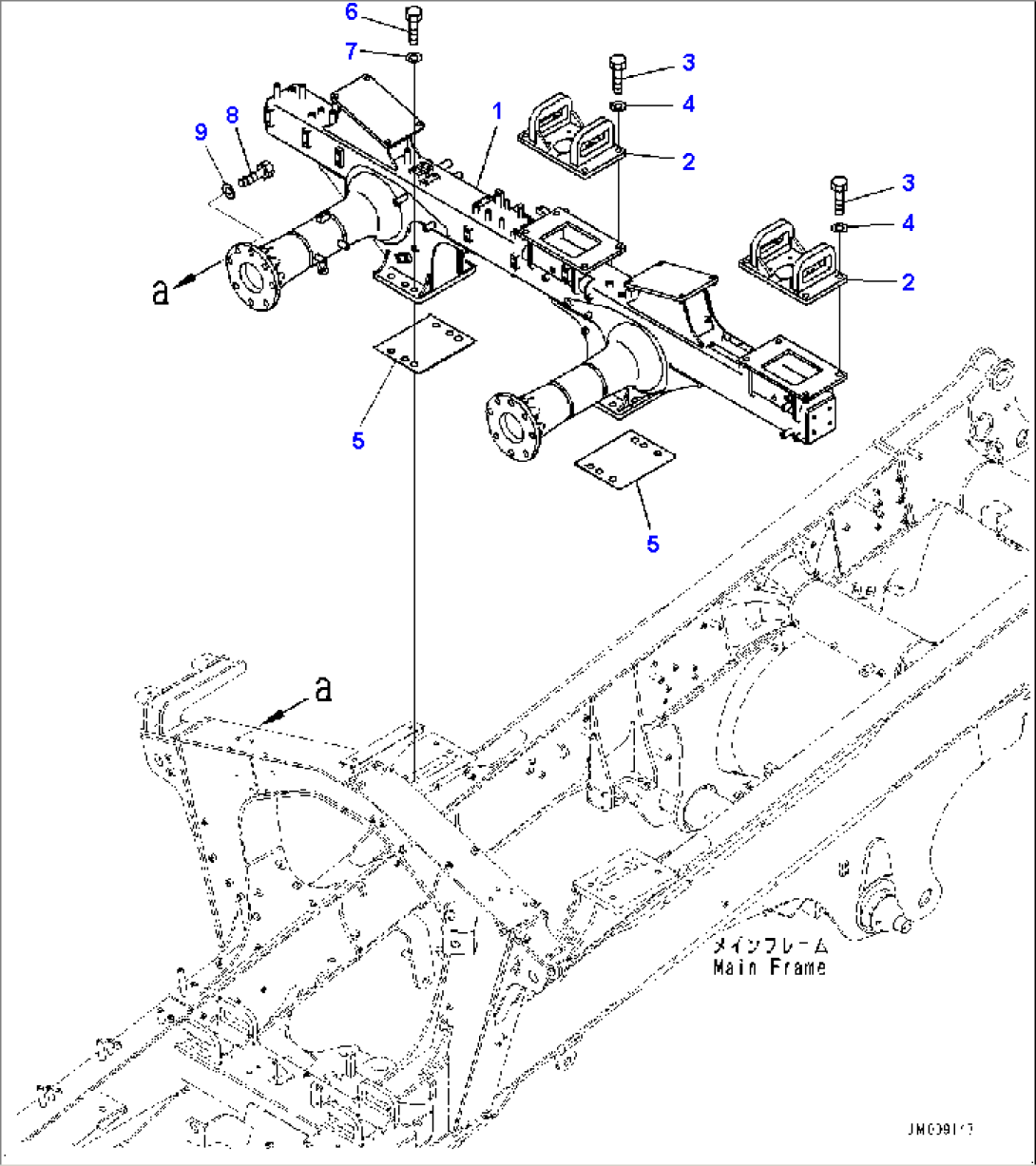 Rear Support (#50001-)