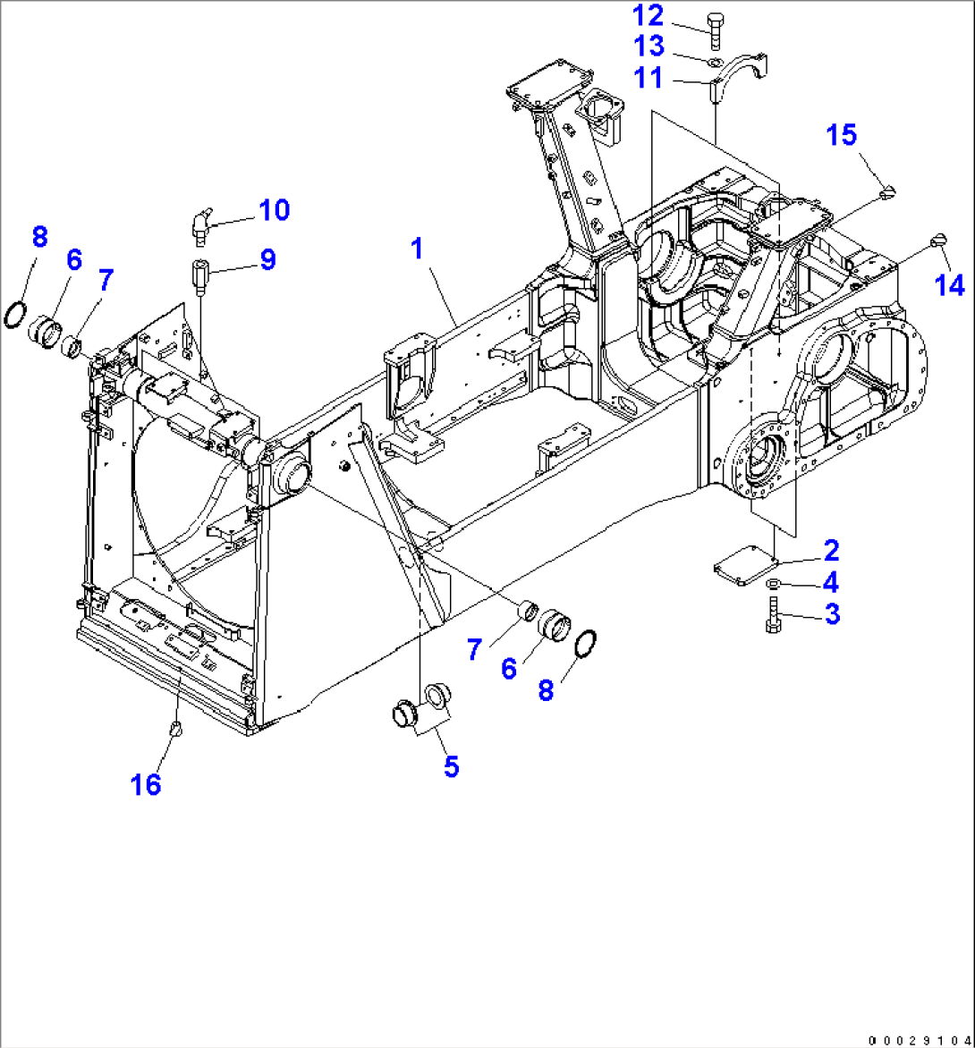MAIN FRAME (FOR LANDFILL SPEC.)
