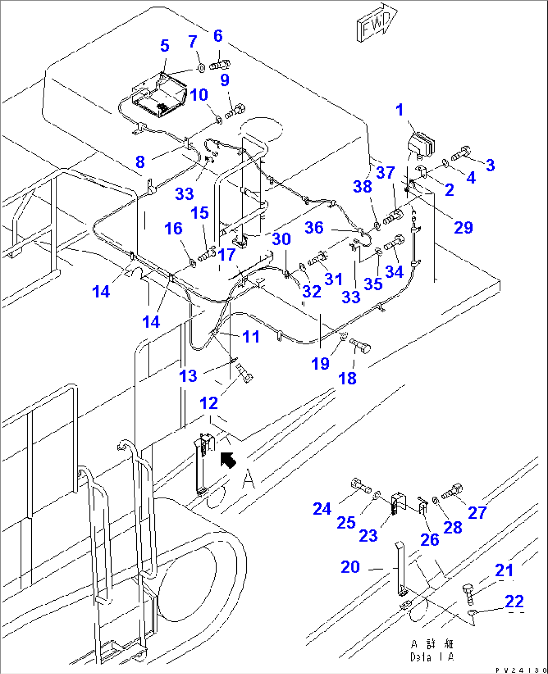 ELECTRICAL SYSTEM (4/9) (ENGINE SIDE LAMP)