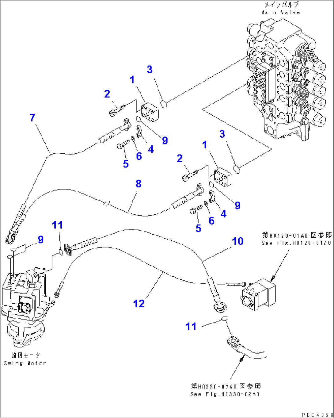VALVE DELIVERY PIPING (SWING)(#30001-30174)