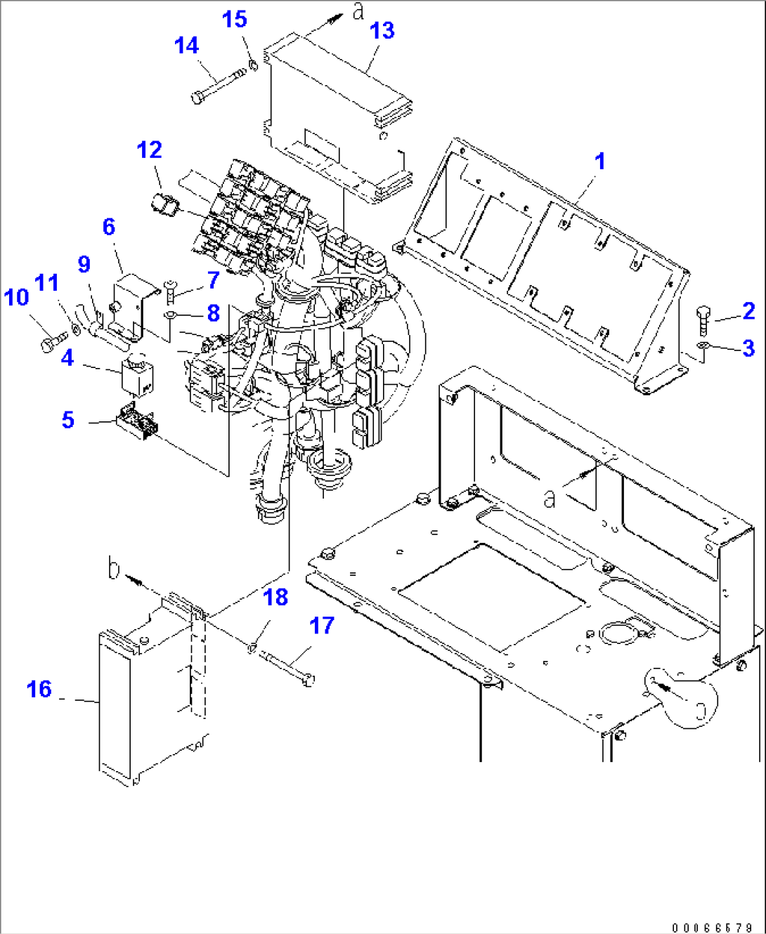 FLOOR (CONTROLLER) (WITH REAR GLASS HEATER)(#7001-7019)