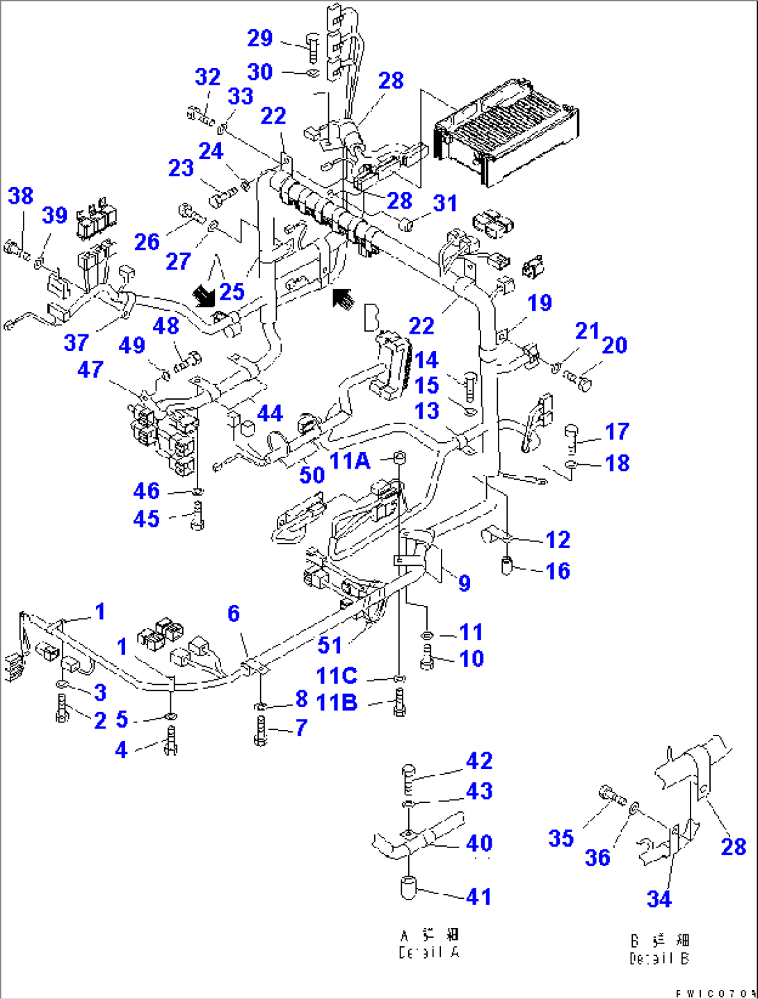 FLOOR FRANE (CLIP)(#11001-15000)