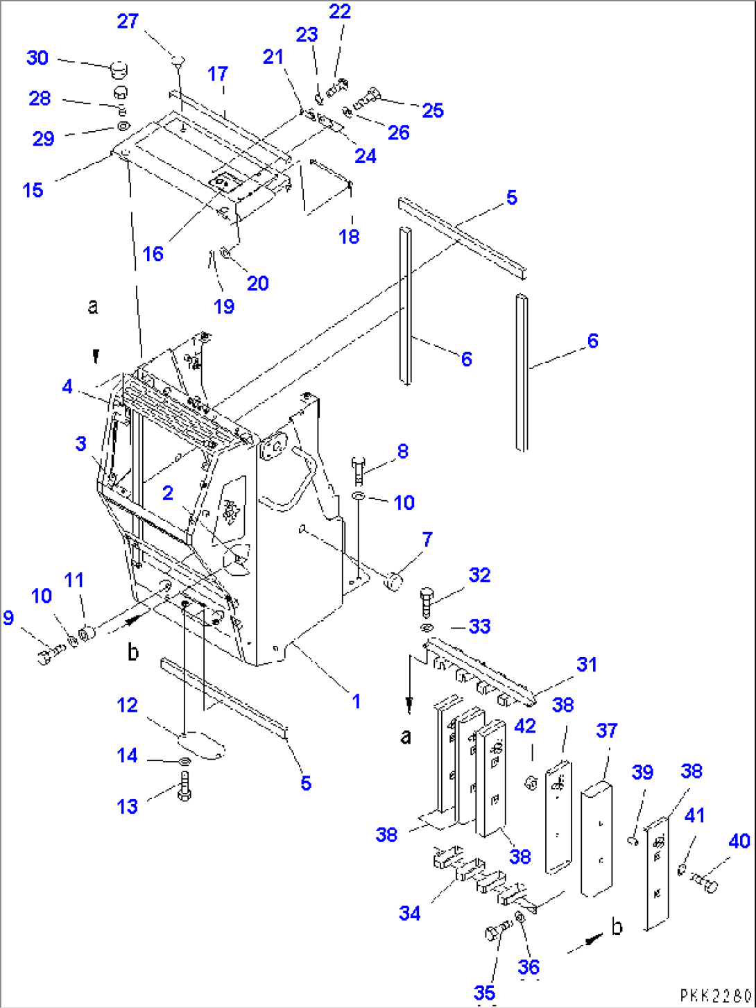 RADIATOR GUARD (REGULATION OF EC INCLUSION)(#B20501-)
