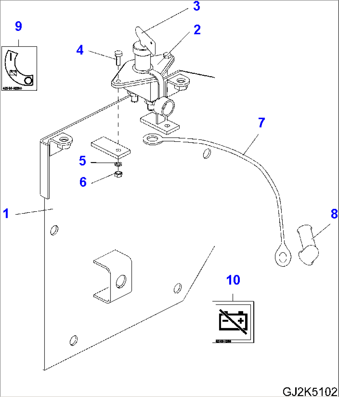 BATTERY (MAIN SWITCH)