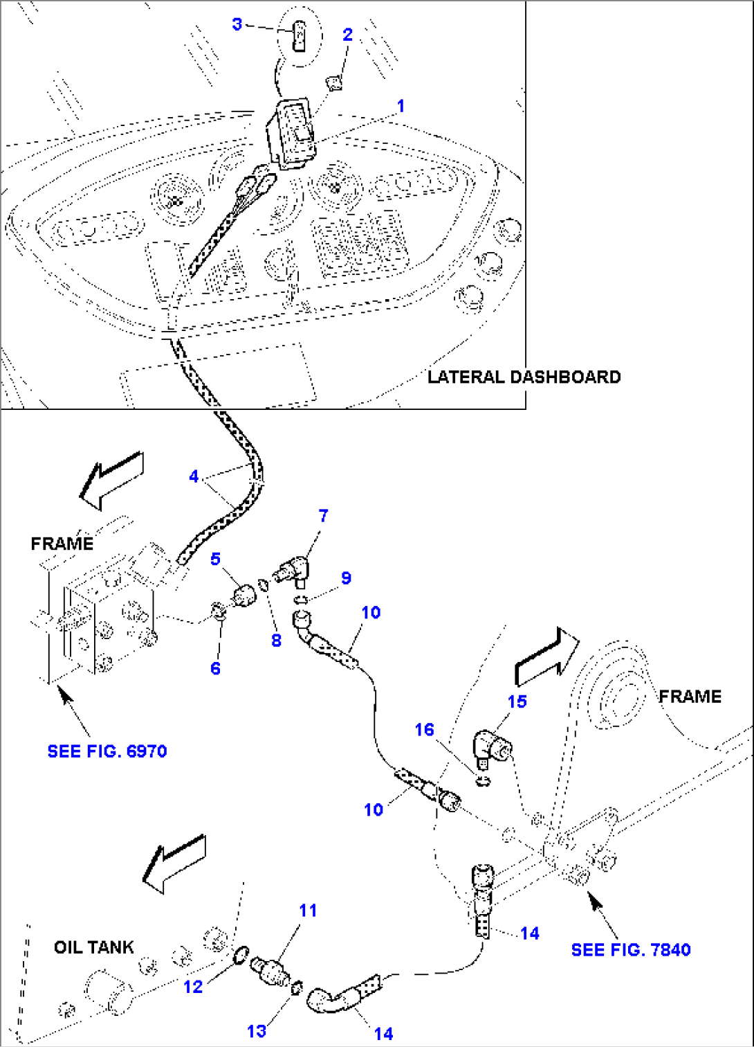 HAND-HAMMER HYDRAULIC PIPING (3/3)