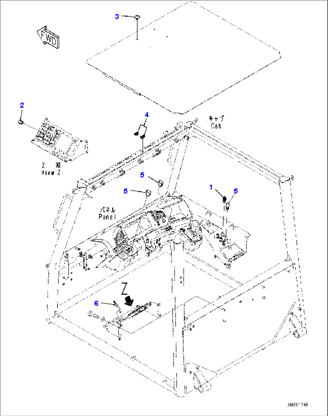 Cab Option Switch (#5001-)