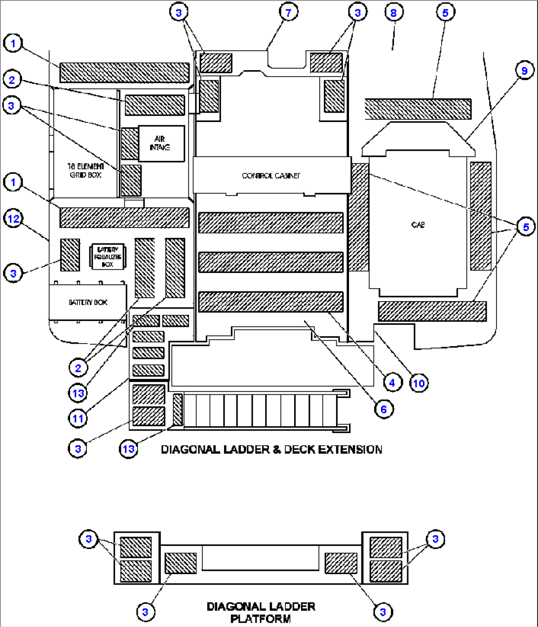 DECK SECTIONS & SAFETY WALKS
