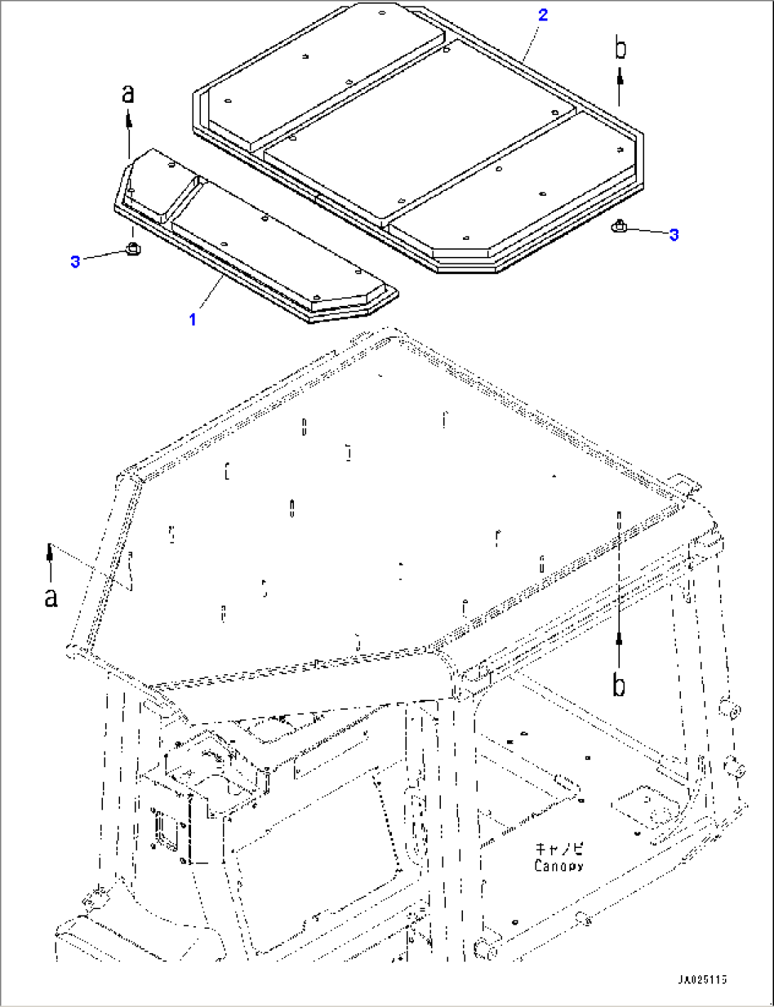 Canopy, Roof Cover (#95001-)