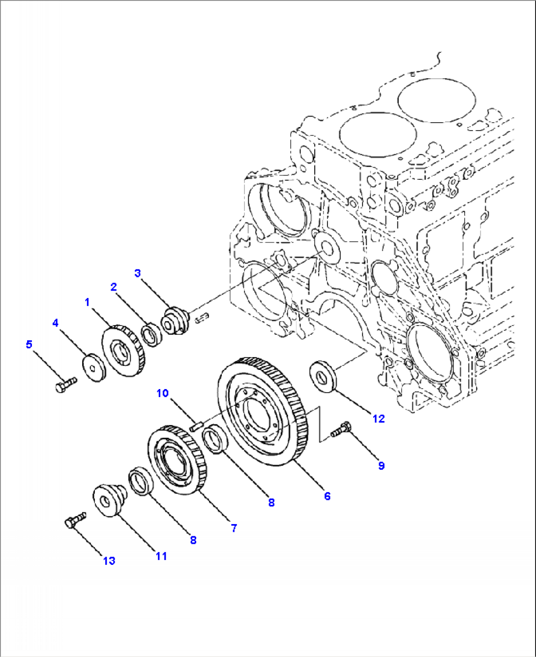 A2050-A3B1 IDLER GEAR