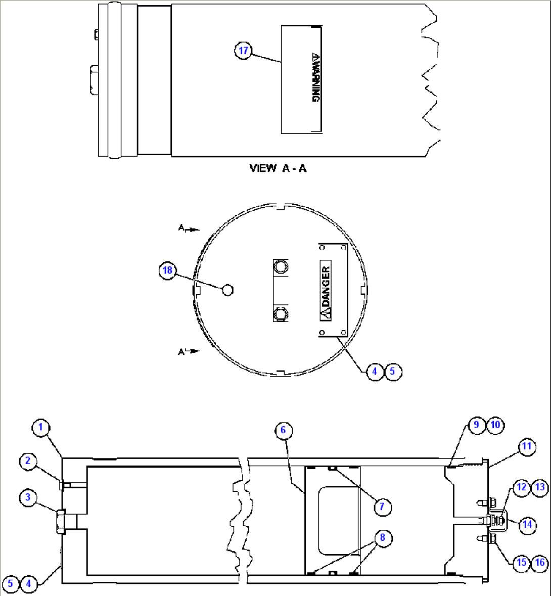BRAKE AUXILIARY ACCUMULATOR ASSM (EC3328)