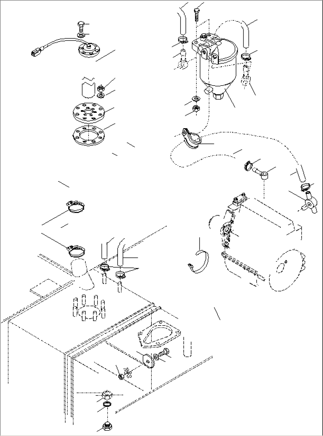 FUEL SYSTEM, PRE FILTER