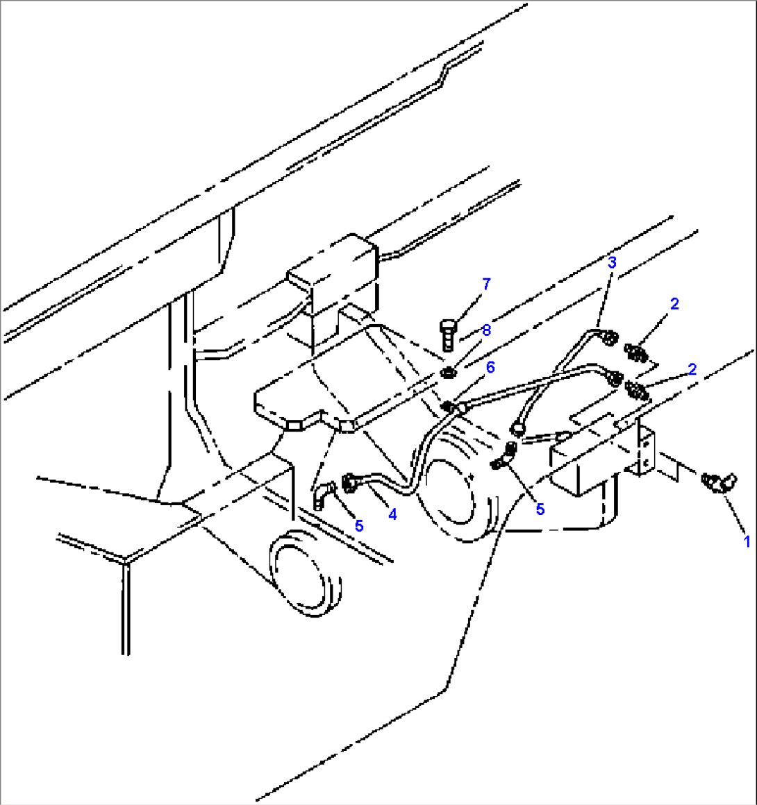 LUBRICATOR (AXLE SUPPORT)