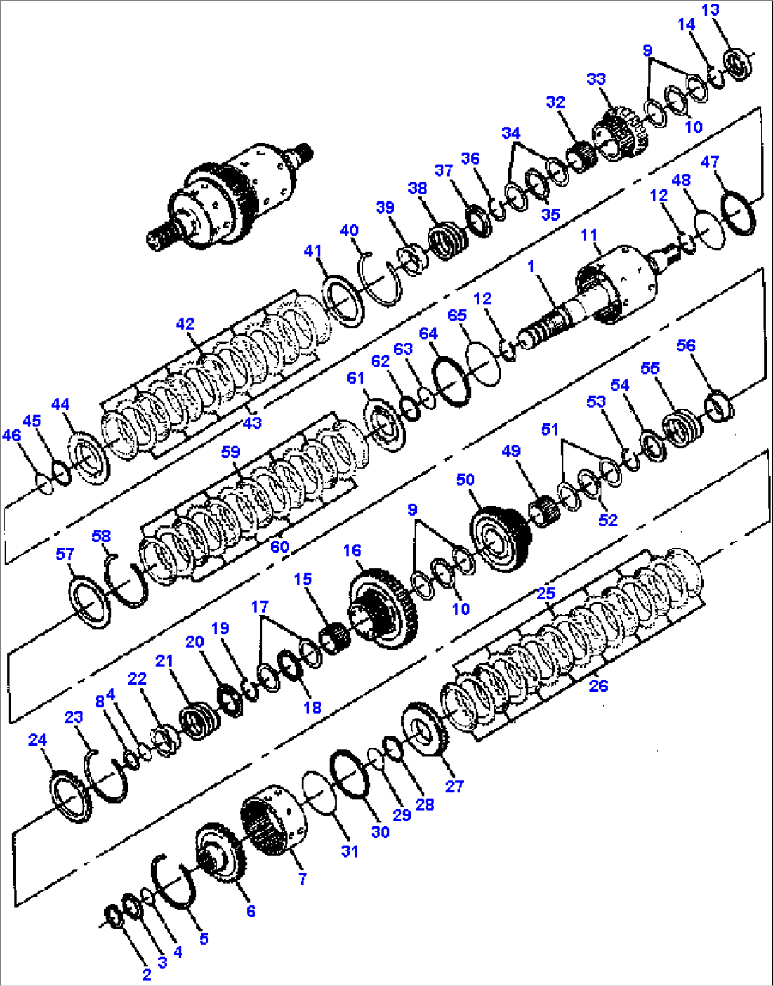 TRANSMISSION - RANGE CLUTCH