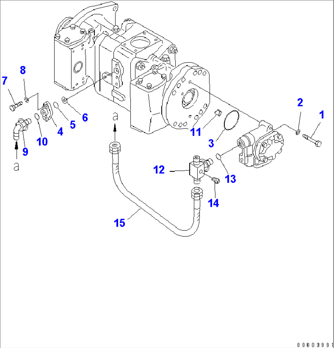 LOADER PUMP (14/14) (FOR ACTIVE WORKING) (FOR KA)(#51001-)