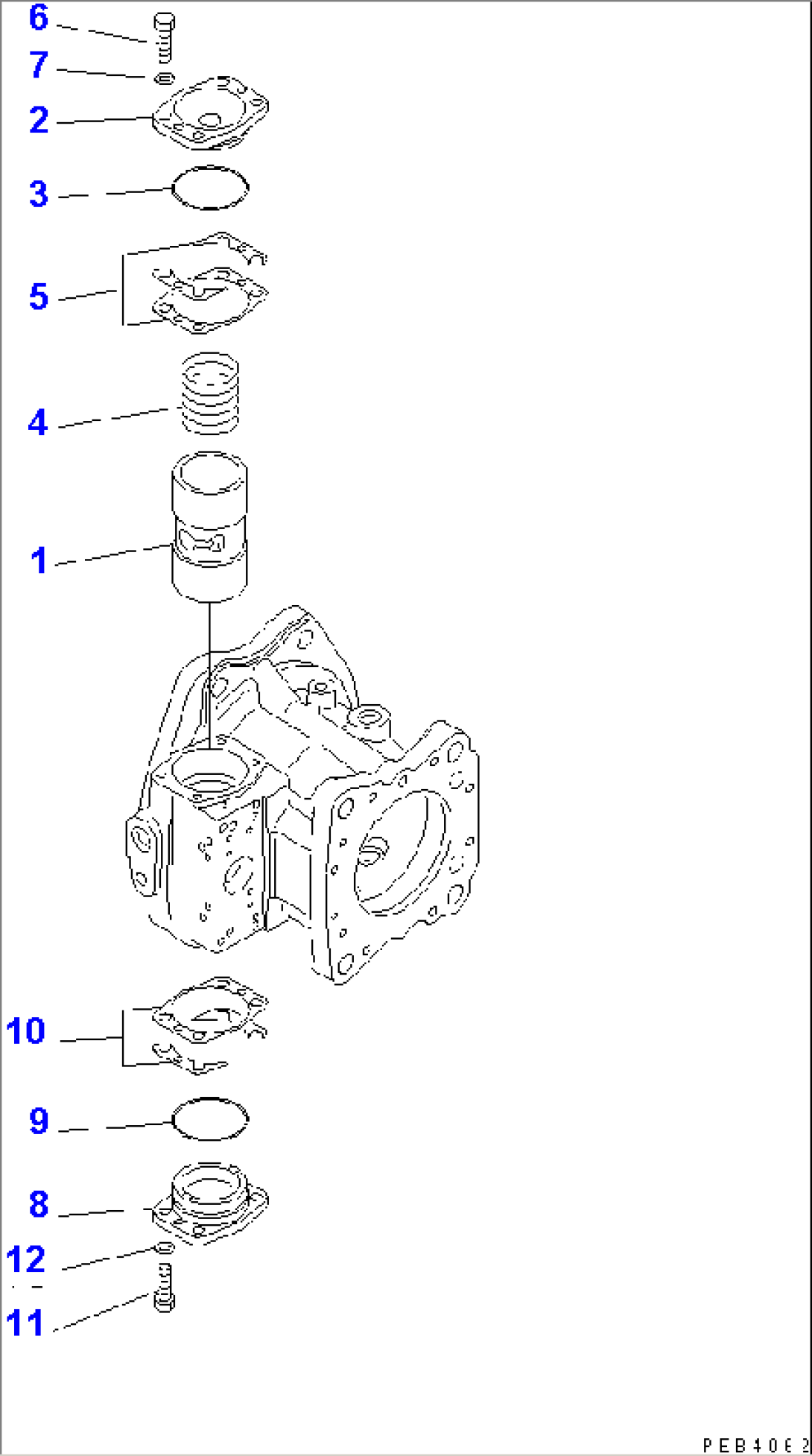 LOADER PUMP (5/16) (NO.1 PUMP)