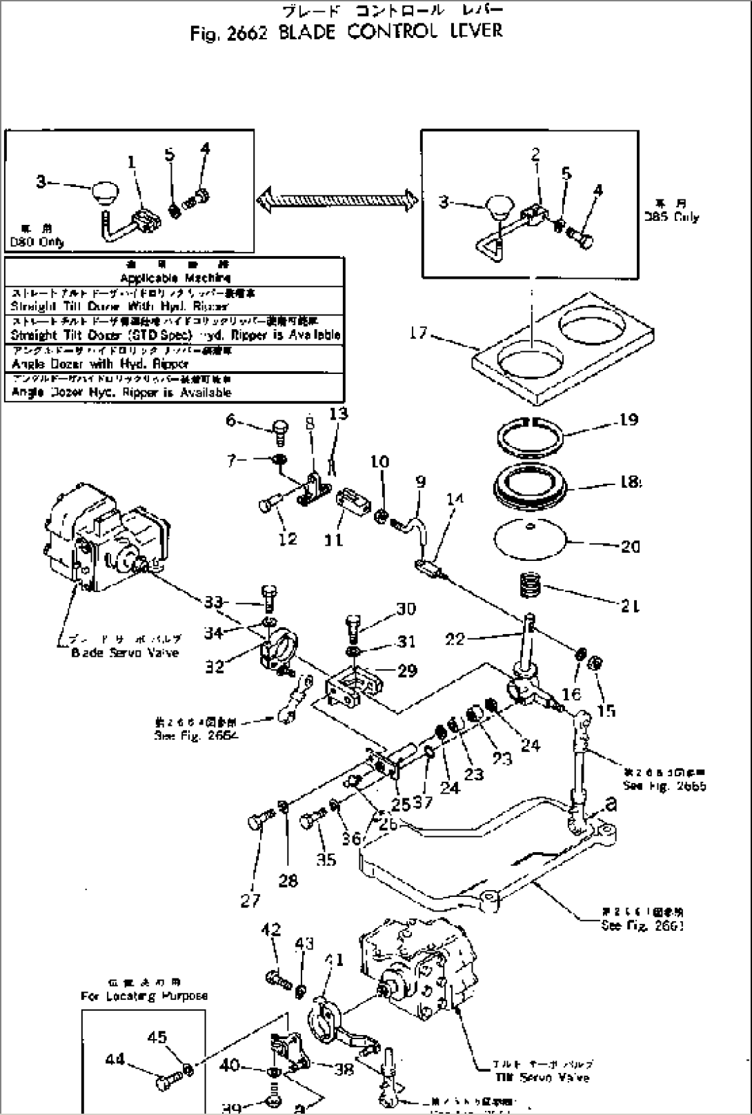 BLADE CONTROL LEVER