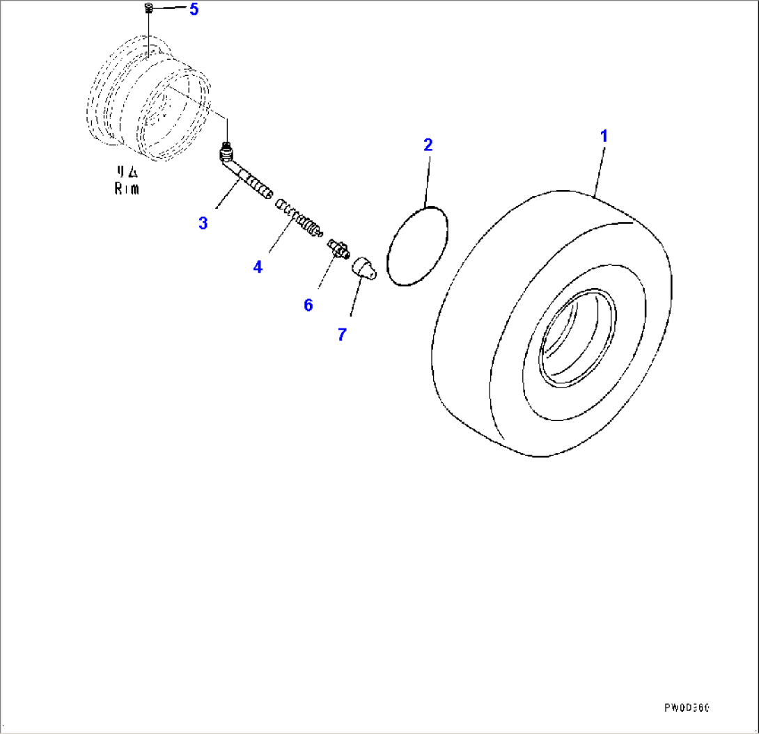 Tire (#90216-)