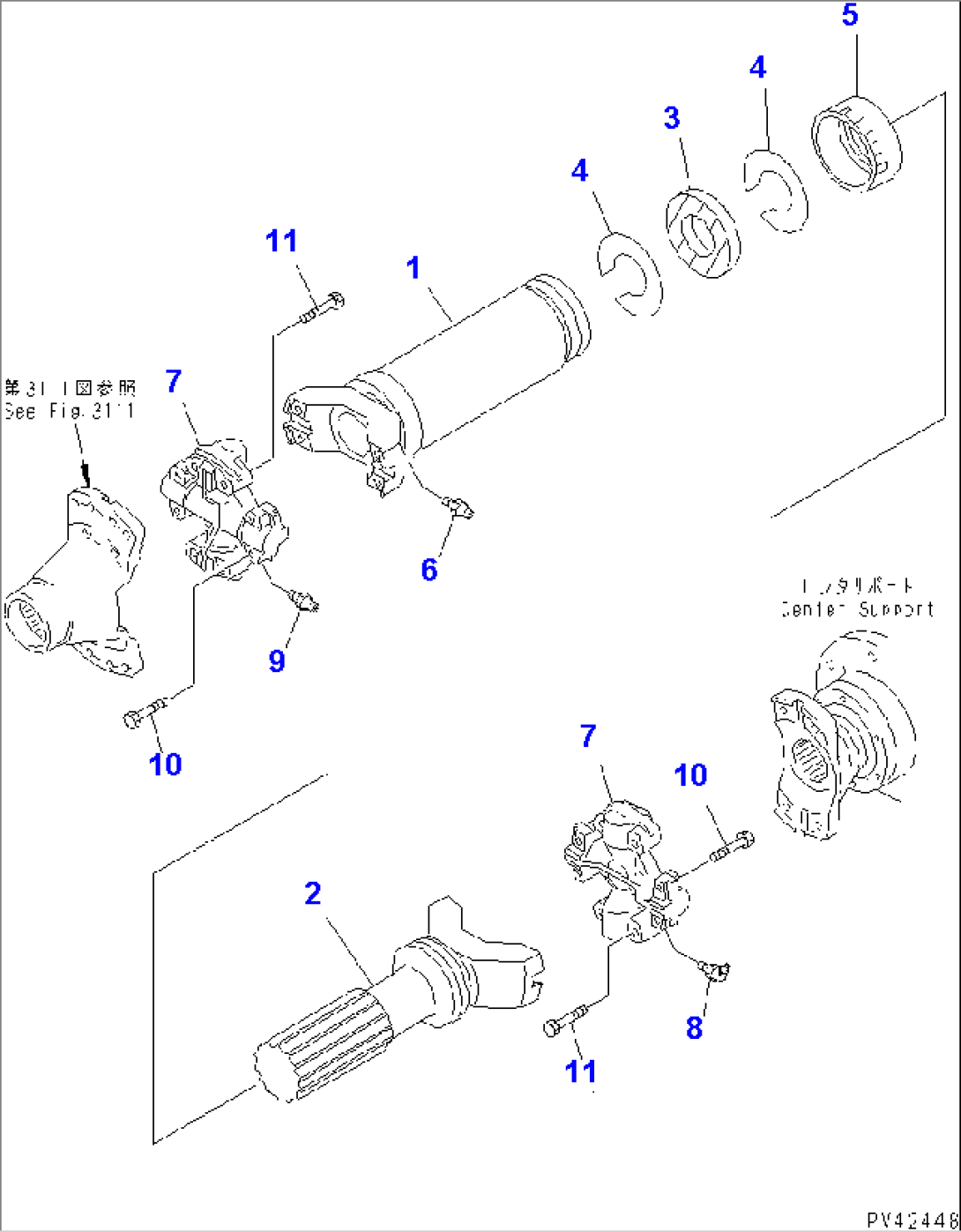 DRIVE SHAFT (FRONT)