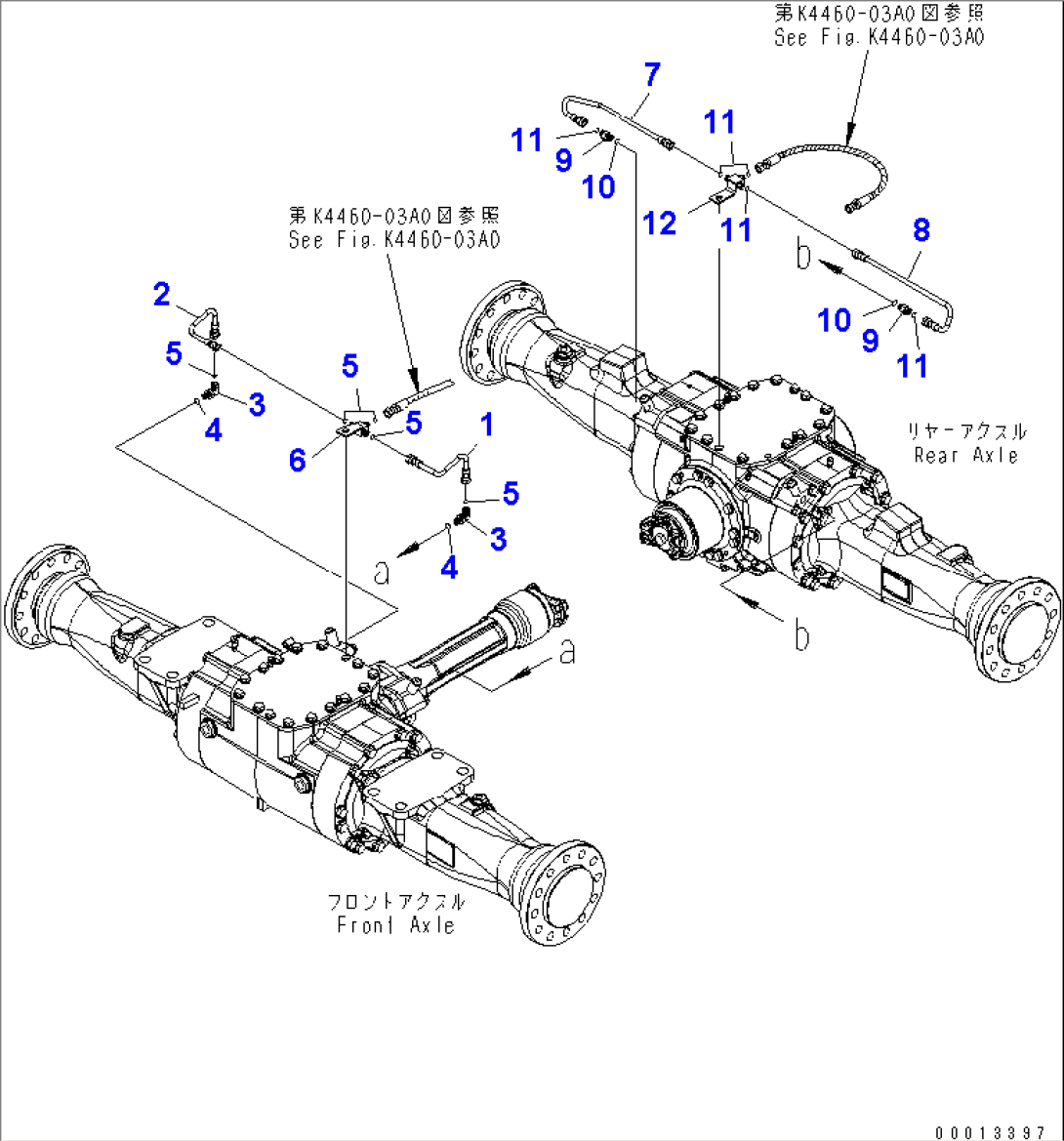 BRAKE PIPING(#65001-71990)